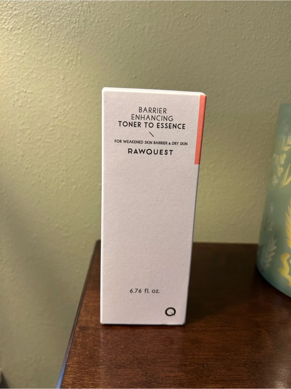 RawQuest Barrier Enhancing Toner to Essence — White with Coral Accent